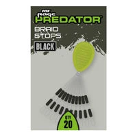 Fox Rage Predator Black Braid Stops